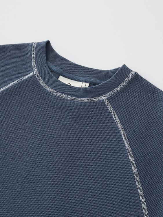 Minimal Smiley Spray Crewneck