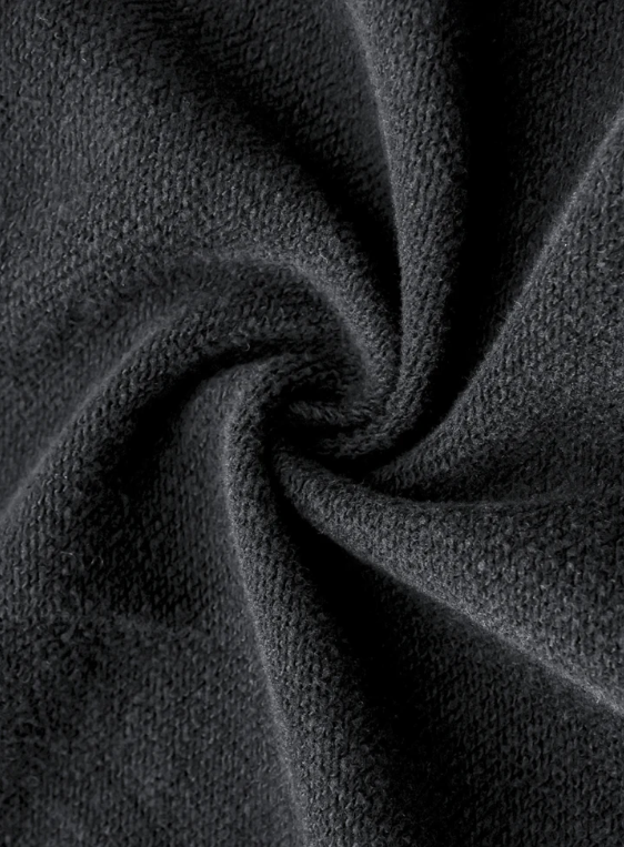 Black Vintage Wash Oversized Hoodie