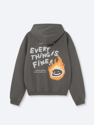 Black Vintage Wash Oversized Hoodi