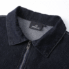 Black Washed Utility Denim Jacke