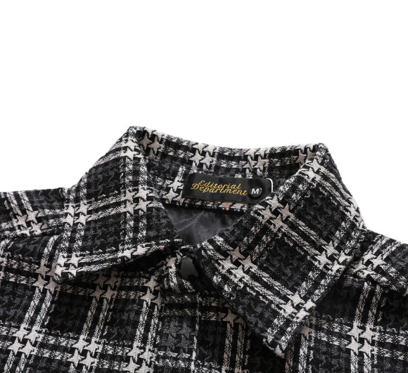 Black Checked Shirt