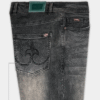 Smoke Grey Fade Slim-Fit Denim