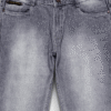 Smoke Grey Fade Slim-Fit Denim