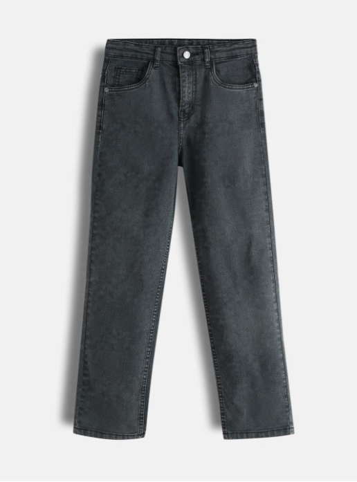 Screenshot 2025-11-13 111927 Charcoal Washed Straight-Fit Jeans