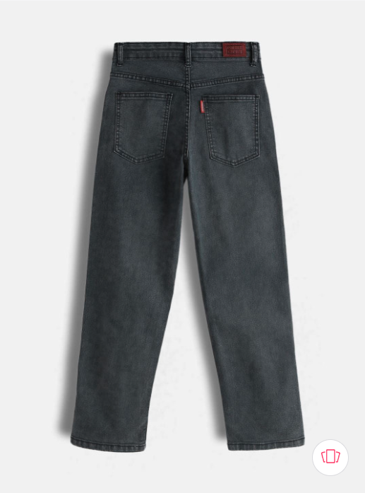 Screenshot 2025-11-13 111940 Charcoal Washed Straight-Fit Jeans