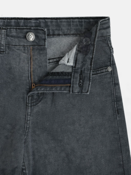 Screenshot 2025-11-13 112004 Charcoal Washed Straight-Fit Jeans