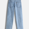 Light Blue Straight-Fit Jeans