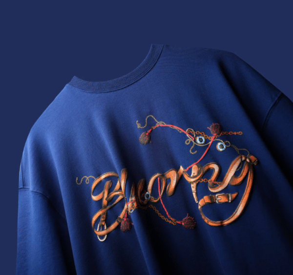 Nautical Embroidered Oversized Tee