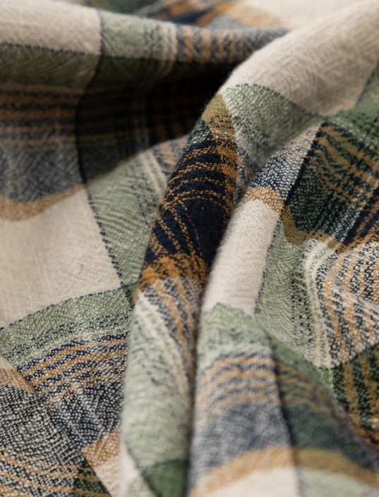 Screenshot 2025-11-25 174556 VINTAGE GREEN PLAID FLANNEL SHIRT