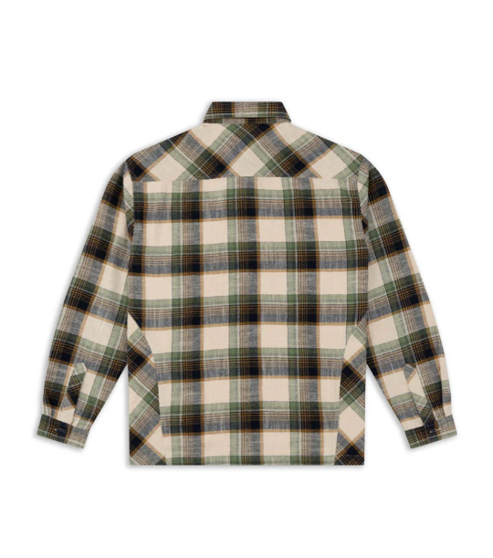 Screenshot 2025-11-25 174609 VINTAGE GREEN PLAID FLANNEL SHIRT