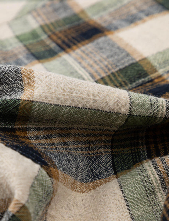 Screenshot 2025-11-25 174623 VINTAGE GREEN PLAID FLANNEL SHIRT