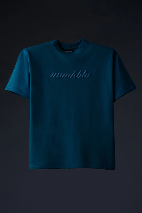 ERUPTION-TEXTURED TEE