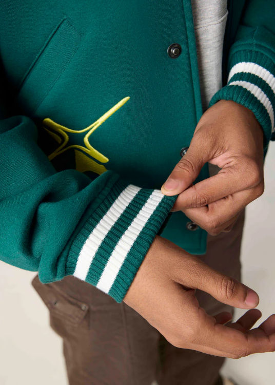 RETRO VARSITY SPACE-ROVER JACKET