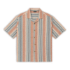 RESORT STRIPED CUBAN COLLAR SHIRT