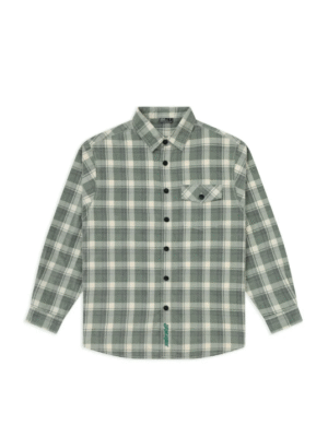 GREEN CHECKERED FLANNEL