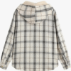 ream Plaid Fleece Hoodie Jacket