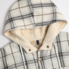 ream Plaid Fleece Hoodie Jacket