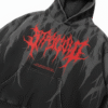 Dark Street Hoodie – Acid Wash Black