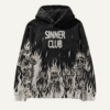 Gothic Street Hoodie – “Sinner Club”
